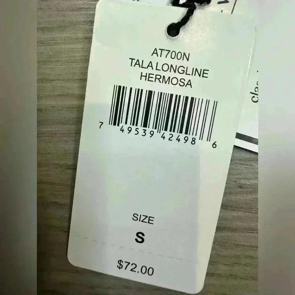 A.CHE Women’s Hermosa Tala Foam-Padded Jersey Longline Bikini Top Size S - Picture 8 of 8